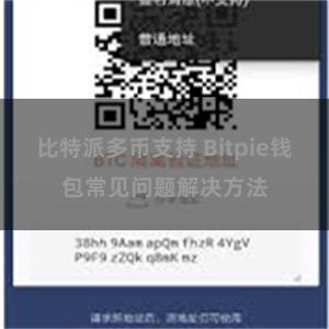 比特派多币支持 Bitpie钱包常见问题解决方法