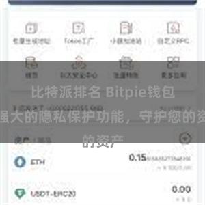 比特派排名 Bitpie钱包：强大的隐私保护功能，守护您的资产