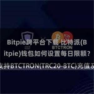 Bitpie跨平台下载 比特派(Bitpie)钱包如何设置每日限额？