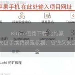 Bitpie便捷下载 比特派钱包手续费设置教程，省钱又安全